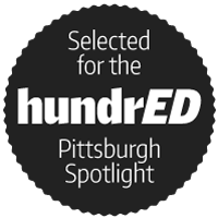hundrED Pittsburgh Spotlight sticker