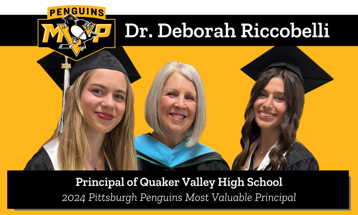 Penguins MVP 2024 Most Valuable Principal Honoree: Dr. Deborah Riccobelli, principal of Quaker Valley High School