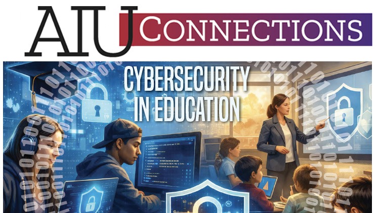 Our cover features an AI-enhanced illustration that depicts cybersecurity efforts ranging from protecting school resources and environments, to educating the next generation of cyber professionals.