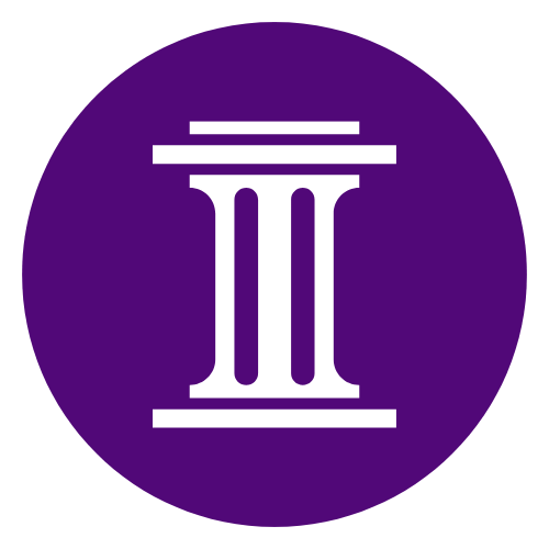 purple pillar icon
